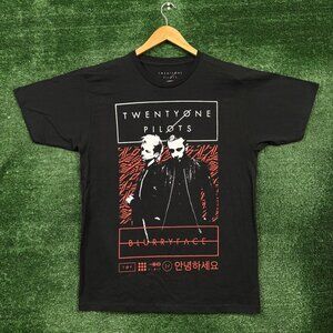 Twenty One Pilots Blurryface Album T-Shirt Size Large